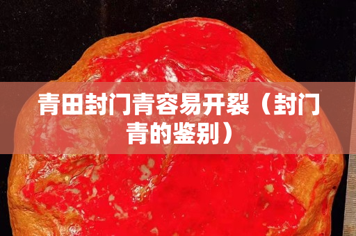 青田封门青容易开裂（封门青的鉴别）