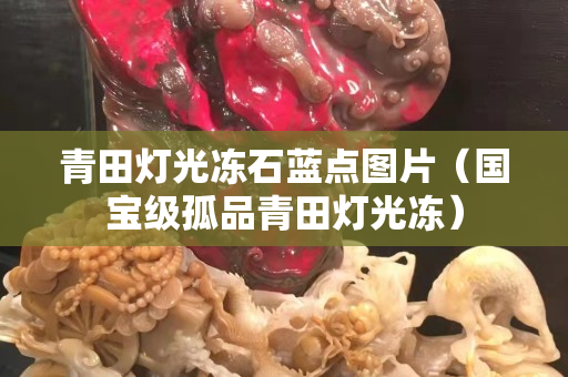 青田灯光冻石蓝点图片（国宝级孤品青田灯光冻）