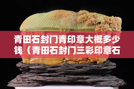 青田石封门青印章大概多少钱（青田石封门三彩印章石料图片）