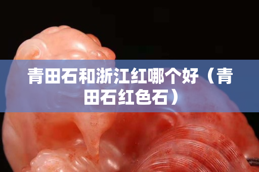 青田石和浙江红哪个好（青田石红色石）