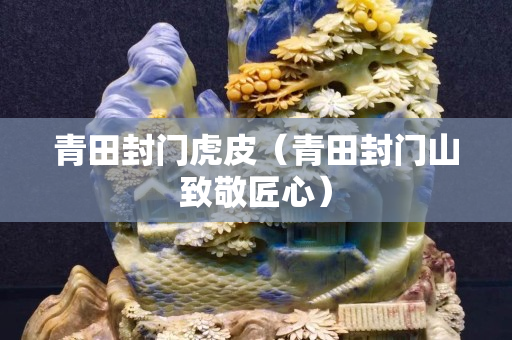 青田封门虎皮（青田封门山致敬匠心）