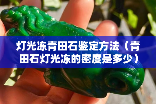 灯光冻青田石鉴定方法（青田石灯光冻的密度是多少）