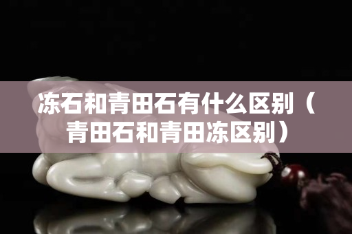 冻石和青田石有什么区别（青田石和青田冻区别）