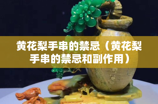 黄花梨手串的禁忌（黄花梨手串的禁忌和副作用）