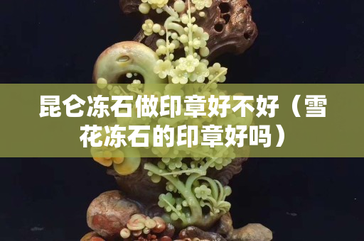 昆仑冻石做印章好不好（雪花冻石的印章好吗）
