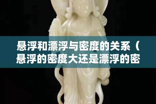 悬浮和漂浮与密度的关系（悬浮的密度大还是漂浮的密度大）