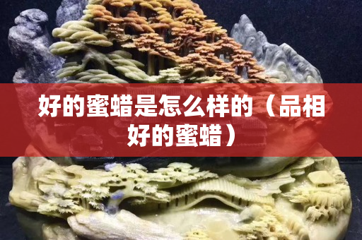 好的蜜蜡是怎么样的（品相好的蜜蜡）