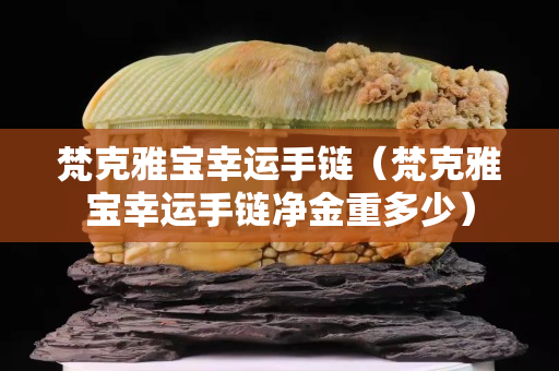梵克雅宝幸运手链（梵克雅宝幸运手链净金重多少）