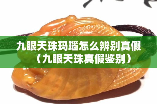 九眼天珠玛瑙怎么辨别真假（九眼天珠真假鉴别）