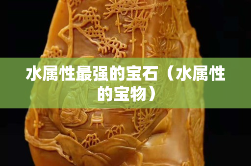 水属性最强的宝石（水属性的宝物）