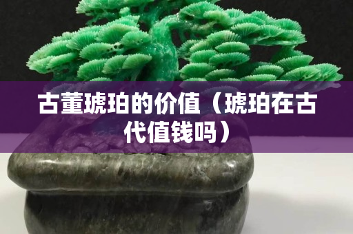 古董琥珀的价值（琥珀在古代值钱吗）