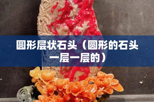 圆形层状石头（圆形的石头一层一层的）