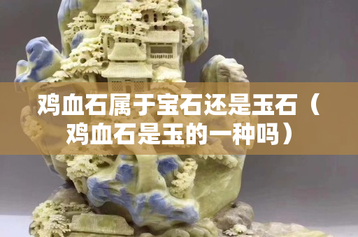 鸡血石属于宝石还是玉石（鸡血石是玉的一种吗）