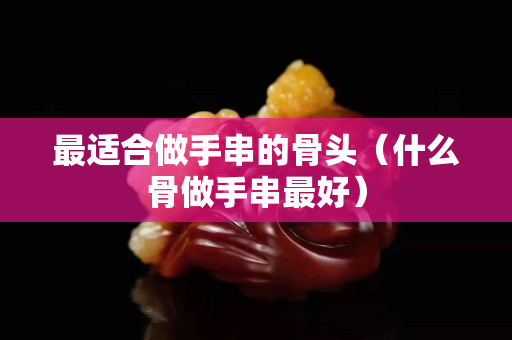 最适合做手串的骨头（什么骨做手串最好）
