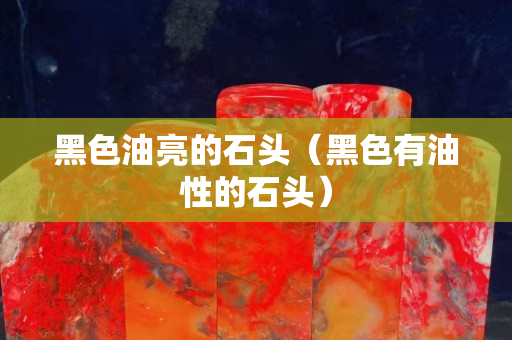 黑色油亮的石头（黑色有油性的石头）