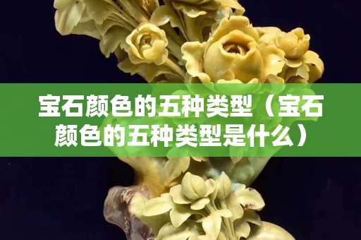 宝石颜色的五种类型（宝石颜色的五种类型是什么）