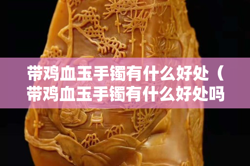 带鸡血玉手镯有什么好处（带鸡血玉手镯有什么好处吗）