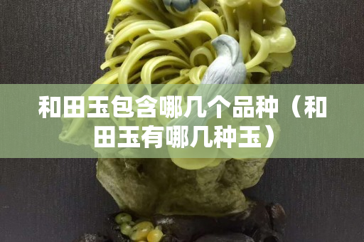 和田玉包含哪几个品种（和田玉有哪几种玉）