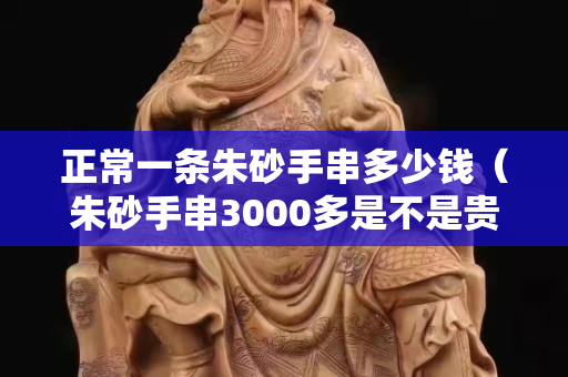 正常一条朱砂手串多少钱（朱砂手串3000多是不是贵了）