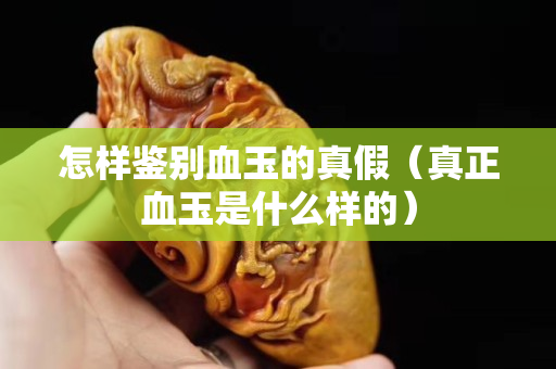 怎样鉴别血玉的真假（真正血玉是什么样的）