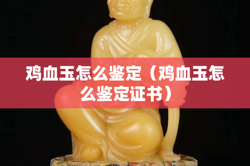 鸡血玉怎么鉴定（鸡血玉怎么鉴定证书）
