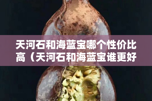 天河石和海蓝宝哪个性价比高（天河石和海蓝宝谁更好看一些）