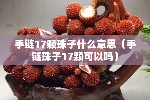 手链17颗珠子什么意思（手链珠子17颗可以吗）