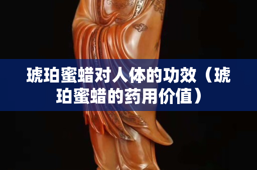 琥珀蜜蜡对人体的功效（琥珀蜜蜡的药用价值）