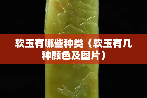 软玉有哪些种类（软玉有几种颜色及图片）