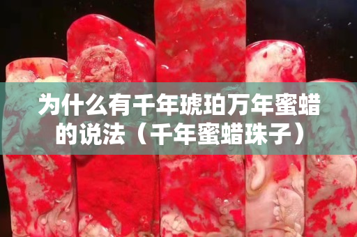 为什么有千年琥珀万年蜜蜡的说法（千年蜜蜡珠子）