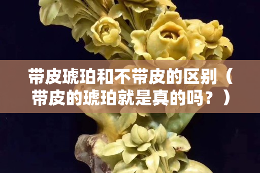 带皮琥珀和不带皮的区别（带皮的琥珀就是真的吗？）