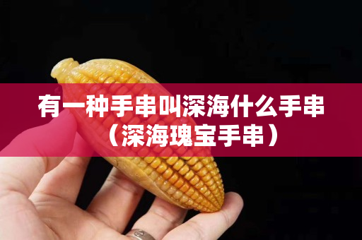 有一种手串叫深海什么手串（深海瑰宝手串）