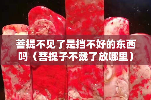 菩提不见了是挡不好的东西吗（菩提子不戴了放哪里）