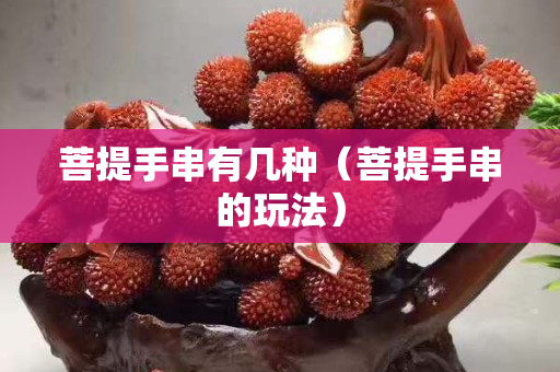 菩提手串有几种（菩提手串的玩法）