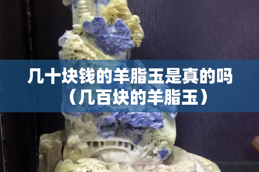 几十块钱的羊脂玉是真的吗（几百块的羊脂玉）