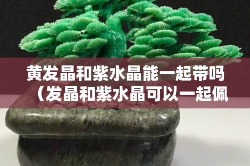 黄发晶和紫水晶能一起带吗（发晶和紫水晶可以一起佩戴吗）
