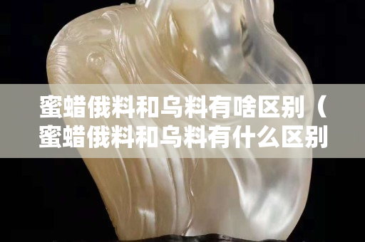 蜜蜡俄料和乌料有啥区别（蜜蜡俄料和乌料有什么区别）