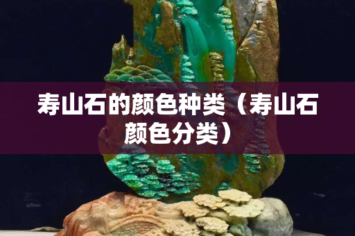 寿山石的颜色种类（寿山石颜色分类）