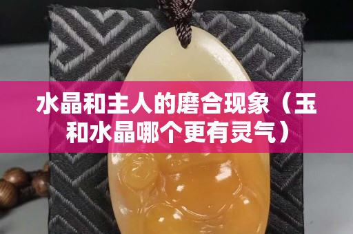 水晶和主人的磨合现象（玉和水晶哪个更有灵气）