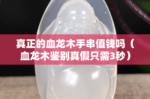 真正的血龙木手串值钱吗（血龙木鉴别真假只需3秒）