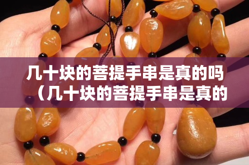 几十块的菩提手串是真的吗（几十块的菩提手串是真的吗吗）