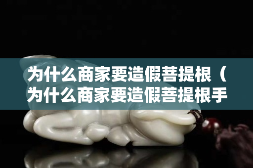 为什么商家要造假菩提根（为什么商家要造假菩提根手串呢）