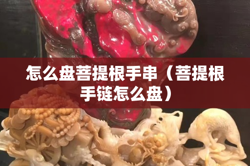 怎么盘菩提根手串（菩提根手链怎么盘）