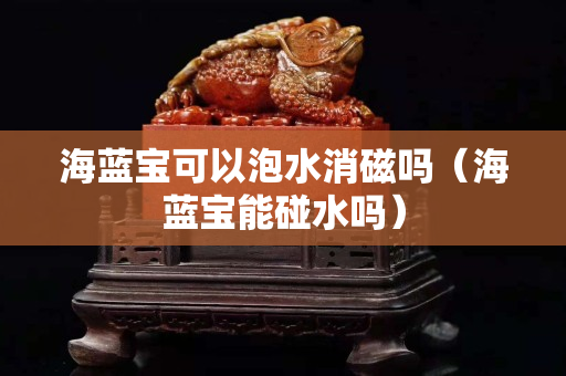 海蓝宝可以泡水消磁吗（海蓝宝能碰水吗）