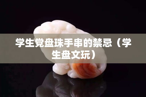 学生党盘珠手串的禁忌（学生盘文玩）
