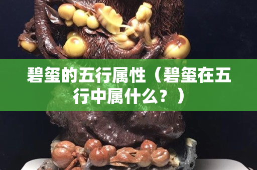 碧玺的五行属性（碧玺在五行中属什么？）