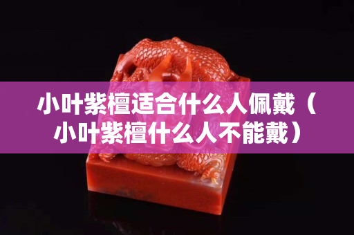 小叶紫檀适合什么人佩戴（小叶紫檀什么人不能戴）