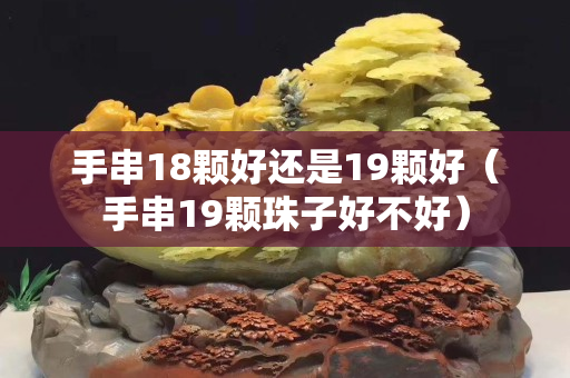 手串18颗好还是19颗好（手串19颗珠子好不好）
