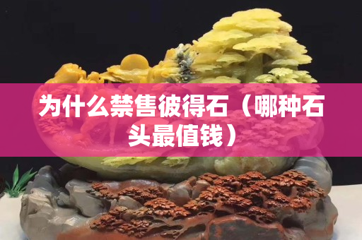 为什么禁售彼得石（哪种石头最值钱）