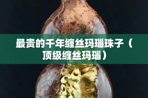 最贵的千年缠丝玛瑙珠子（顶级缠丝玛瑙）